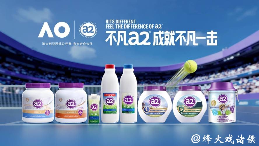 不凡a2，成就不凡一击：a2牛奶筑牢澳网精英球员营养保障防线